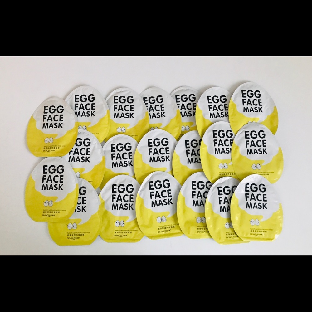 Bioaqua Egg Mask Facials Korean Masks New!!! ✨